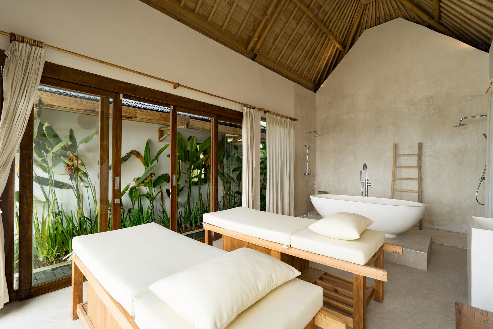 The spa room at Maison Ulu Satu.